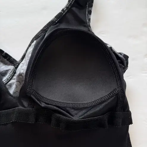 MiracleSuit Gray Leopard Animal Print Soft Cup One Piece Swimsuit Size 14