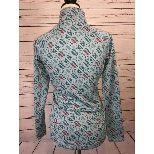 Patagonia  Capilene Base Layer Midweight Shirt Small Cool to‎ Cold 1/2 Zip Nordic