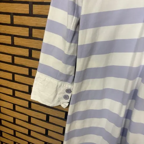 Tyler Boe Blue And White Stripe Dress Size XS