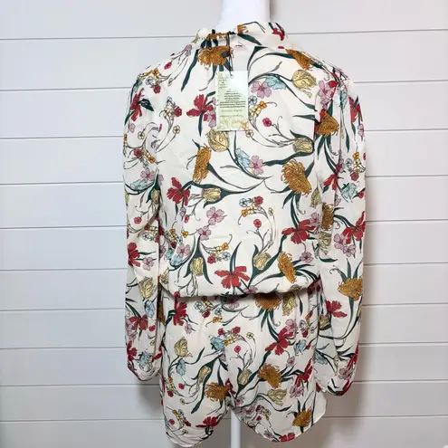 Dress Forum Floral V-Neck Dress / Romper, Size M