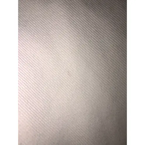 Lauren Jeans Co Size 10 White Painted Pink Flower Floral Bootcut Ralph Flawed