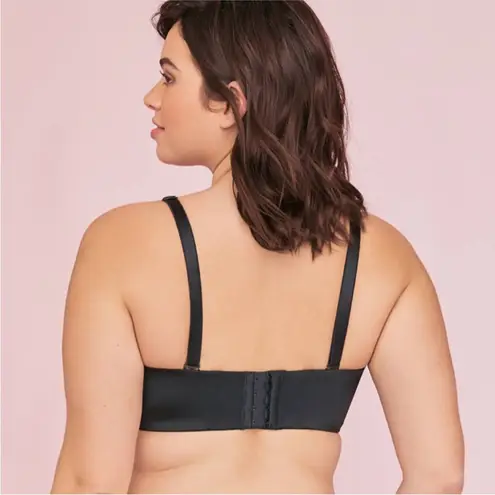 Cacique 💥 Black Lightly Lined Multi-Way Strapless Bra