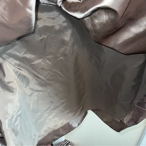 Peruvian Connection Borealis Satin Pleated Mini Dress