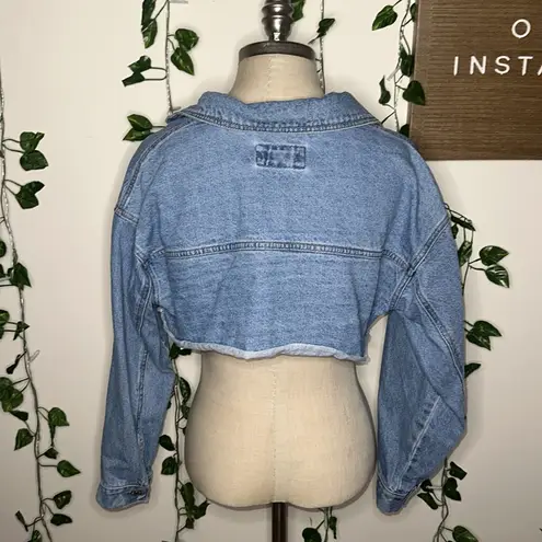 Forever 21  Cropped Denim Jacket