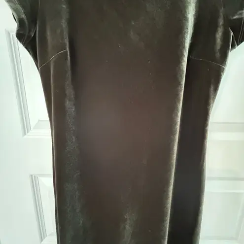 Karen Kane Velvet Dress Green Size M