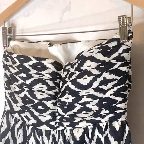 Shoshanna strapless silk mini dress