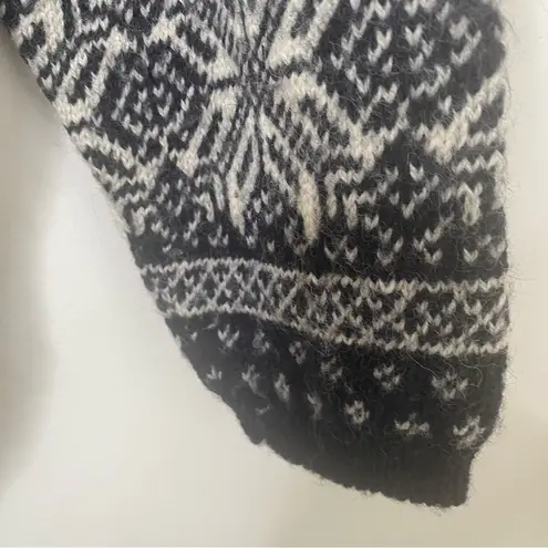 Vintage Alps Snowflake Pattern Cardigan Sweater Sz M Size M