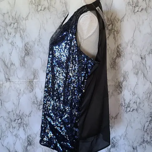 Violet+Claire  sequin tank size 1X