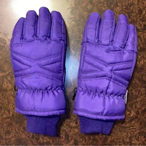 Thinsulate gloves with Thermal Insulation Purple