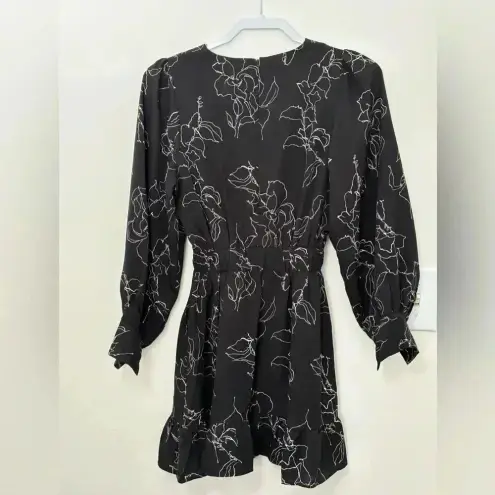 Kittenish ‎ Napa Black Printed Mini Dress