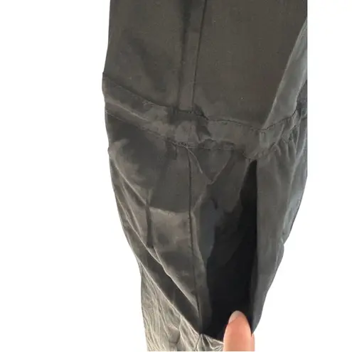 Rory Beca Black 100% Silk Halter Jumpsuit Sz S Minimalist Natural Fibers Chic