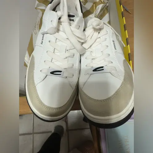 Sam Edelman Circus NY by  Women's Vance Sneaker, Bright White/Black, 7 new in box