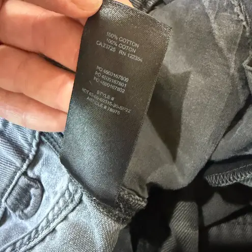 Aritzia TNA Grey Denim Jeans Wide Leg Size 6