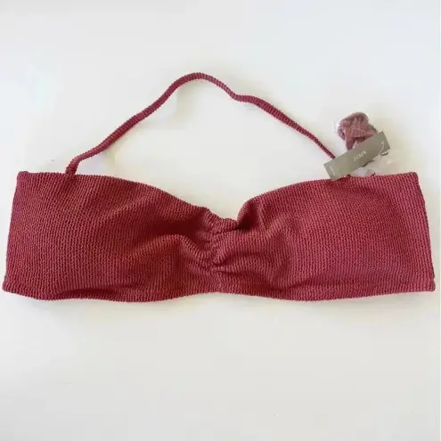 J.Crew  Plus Size Scrunchie sweetheart bikini top in Chimney Size 3X NWT - Image 5