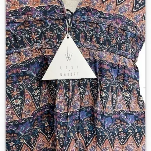 Lost + Wander 🆕 UO Lost Wander Cropped Jumpsuit Palazzo Grecian Wide Leg