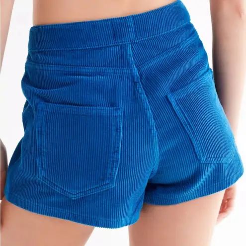 BDG Urban Outfitters  High Waisted Blue Corduroy Shorts Size Small