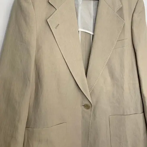 Acne Studios Linen Boxy Minimalist Blazer Womens Size 36 or US 6