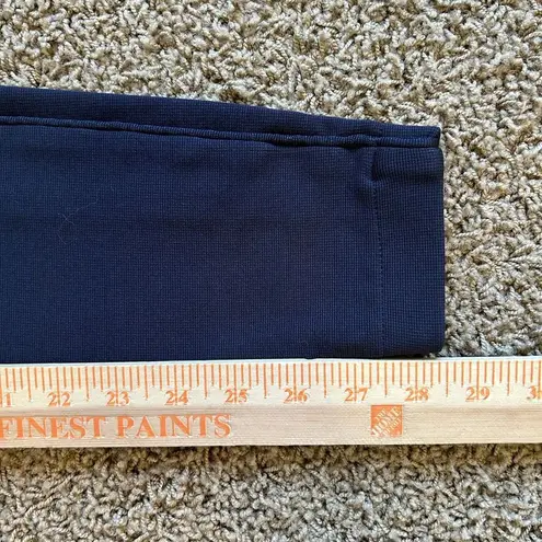 Reiss Tessa Navy Jodhpur Style Panel Ankle Zip Thick Leggings Trousers 6