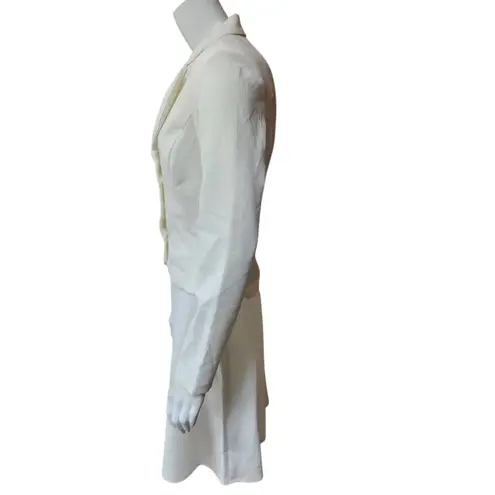 Vintage Y2K Byerwear Too! Ivory Skirt Suit Set (5) White Size undefined