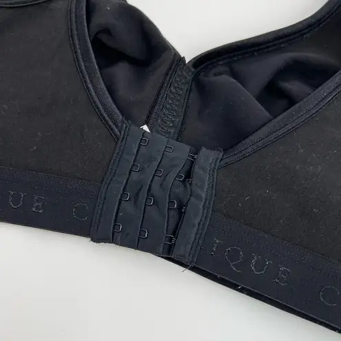 Cacique by Lane Bryant black non molded t-shirt comfort bra plus size 42DD