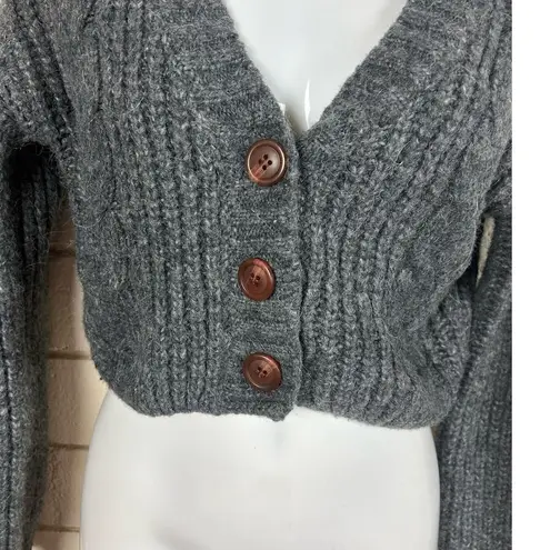 Urban Outfitters  Gray Cropped Cardigan size S