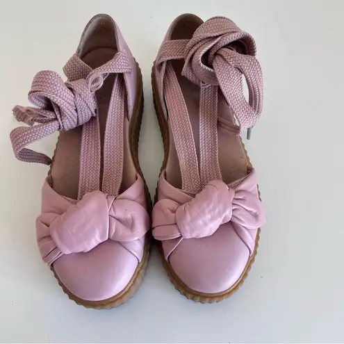 Puma x Fenty Bow Creeper Sandal in Silver Pink Size 7.5 thumbnail 3