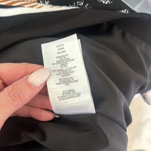 Dennis Basso Printed Luxe Crepe Jacket Size 4 NWOT