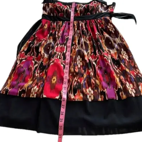 Bisou Bisou NWT holiday party dress strapless dress fun flirty vibrant bohemian