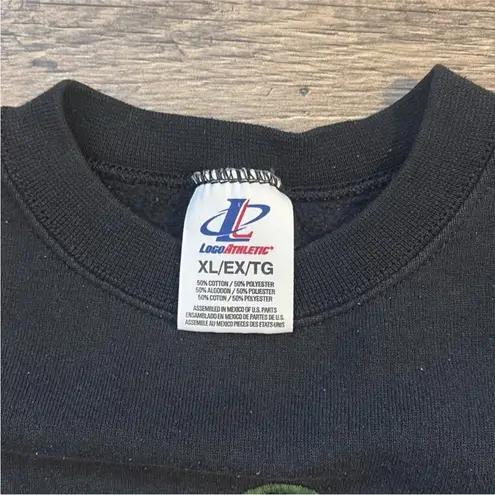 Vintage 90s Minnesota Wild Embroidered Crewneck Cropped Sweatshirt Size XL