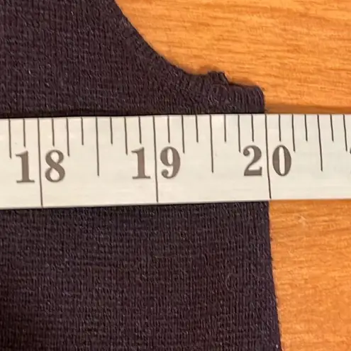 Marled by United Clothing Double Breasted Knit Sleeveless Rayon Blend Vest Black Size L