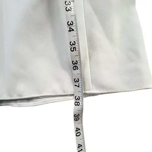 Angel Sanchez Sheath Dress 6 White Black Sequined Sheer Minimalist Renaissance