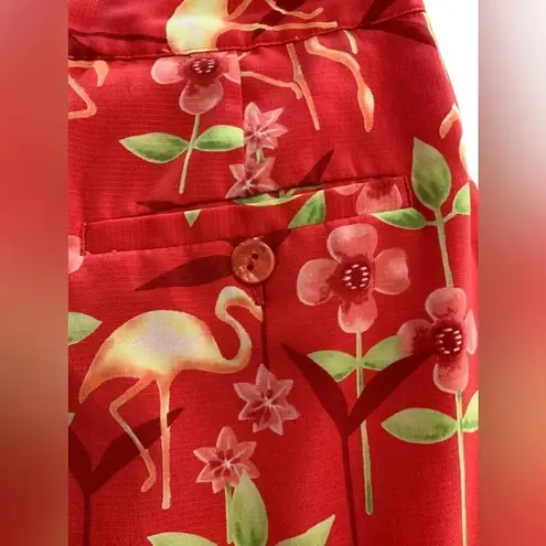 EP Pro Flamingo Golf Skort Size 6 Red