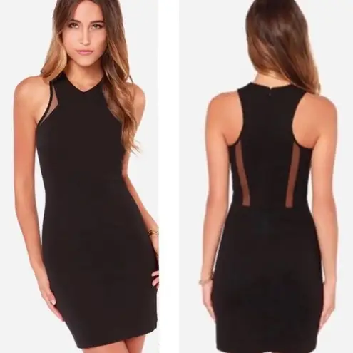 BB Dakota  Black Bodycon Artus Dress