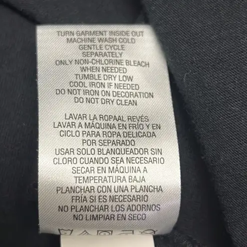 Holiday Editions Halloween Black 3/4 Sleeve T