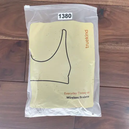 TrueKind Supportive Comfort Wireless Bralette TruLab10210 XL Chocolate Brown