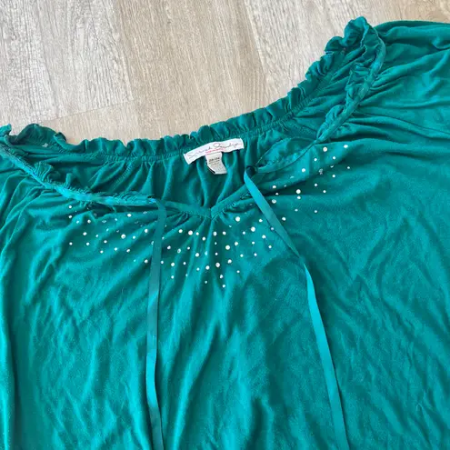 French Laundry Womens Green Blouse - 22/24