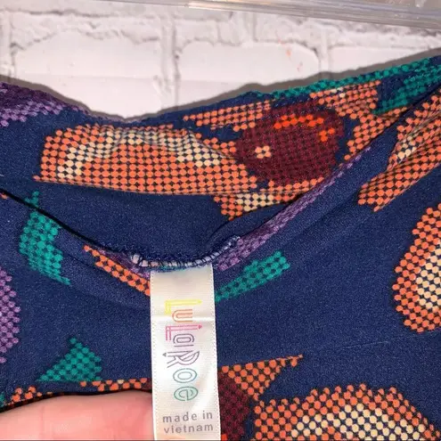 LuLaRoe  Navy Floral Buttery Soft Leggings