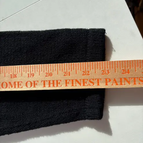 Victoria Jones Black Snowflake Candy Cane Ugly Christmas Sweater XL Size undefined