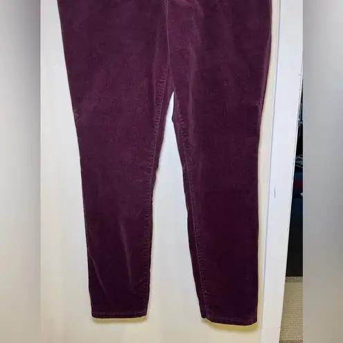 sts blue  Size 33 Wine Burgundy Skinny corduroy pants