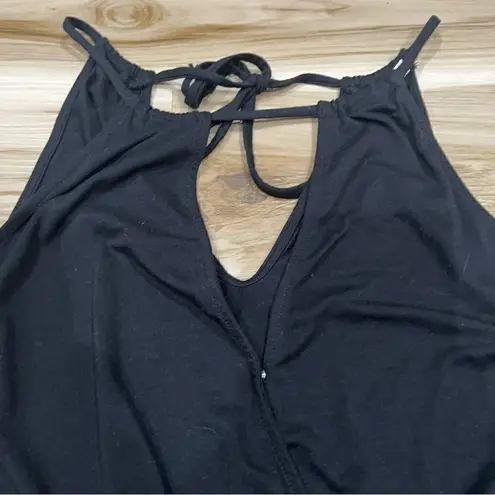 Melrose and Market Stitch Fix Black Snap Front Bodysuit Women’s XS