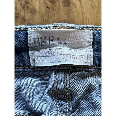 Buckle BKE Stella Skinny Jeans Size 27R 24x31 1/2 Preppy Party‎ Designer Modern