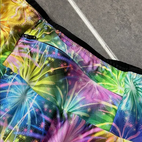 Sparkle Skirt Swing Skirt/Skort size Medium Yellow