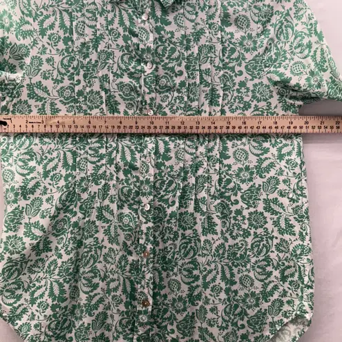 Jane and Delancey Womens Button Up Shirt Small Floral Professional Work Career
