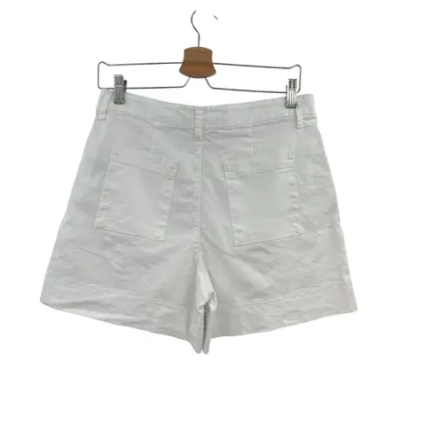 Frank & Eileen Waterford Walking Shorts 4.5" White Size 6