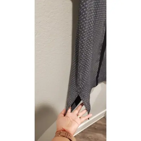 H&M  Blue Navy Print Sun Mini Dress