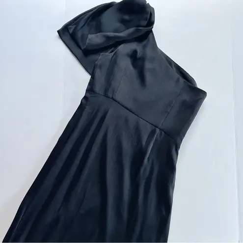 Sachin + Babi NEW Chelsea Gown One Shoulder Black