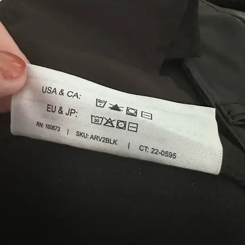 MM.LaFleur M.M. LaFleur Black Vegan Leather Wide Leg Crops- The Archie Pant