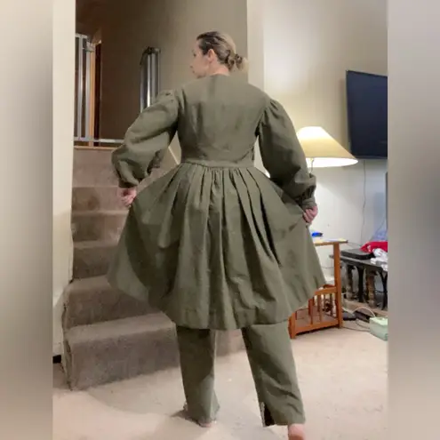 Victorian riding costume set Green Size L