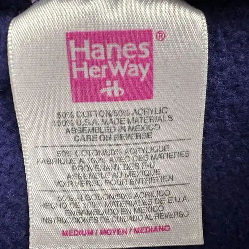 Hanes  Her Way Women's Sweatpants Size M Purple