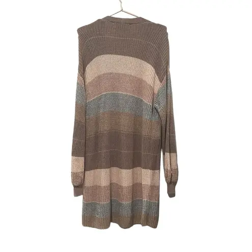 Saltwater Luxe long duster sweater. Size XL